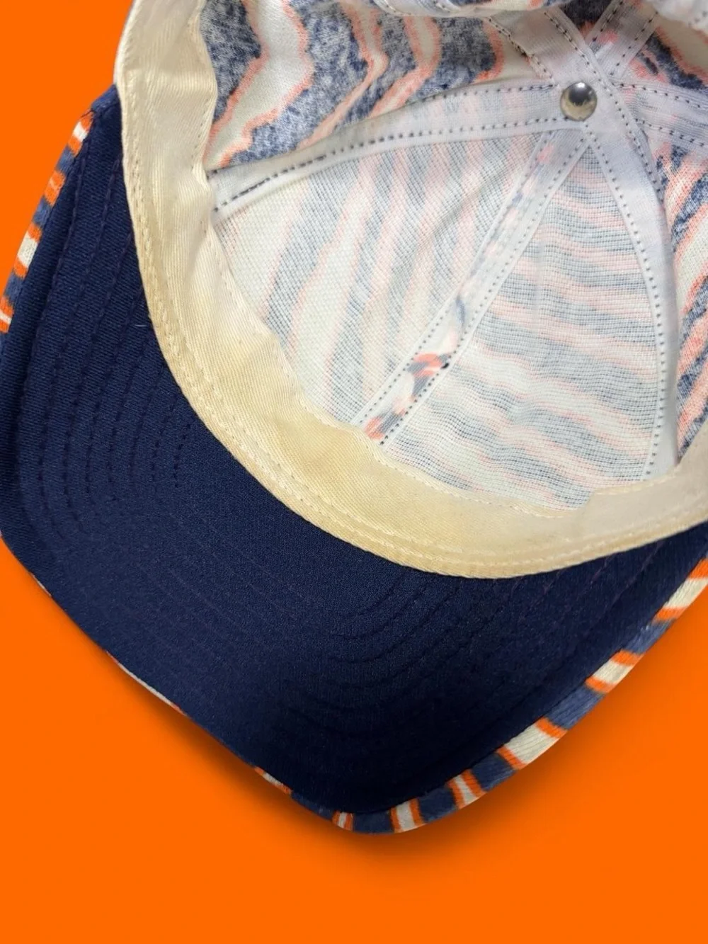 Vintage 90s Zubaz NFL Chicago Bears hat